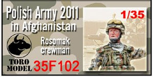 ToRo Modèle 35F102 PKW Afghanistan - Un membre d&amp;#39;équipage Rosomak / Armée polonaise en Afghanistan - Figurine avec décalcomanies à l&amp;#39;échelle 1/35 – Bild 2