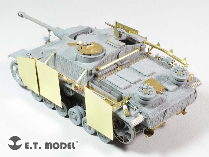 Maquette ET E35-226 StuG.III Ausf.G allemand de la Seconde Guerre mondiale (version de base, version tardive) (pour kit DRAGON Smart) (1/35) – imagen 4