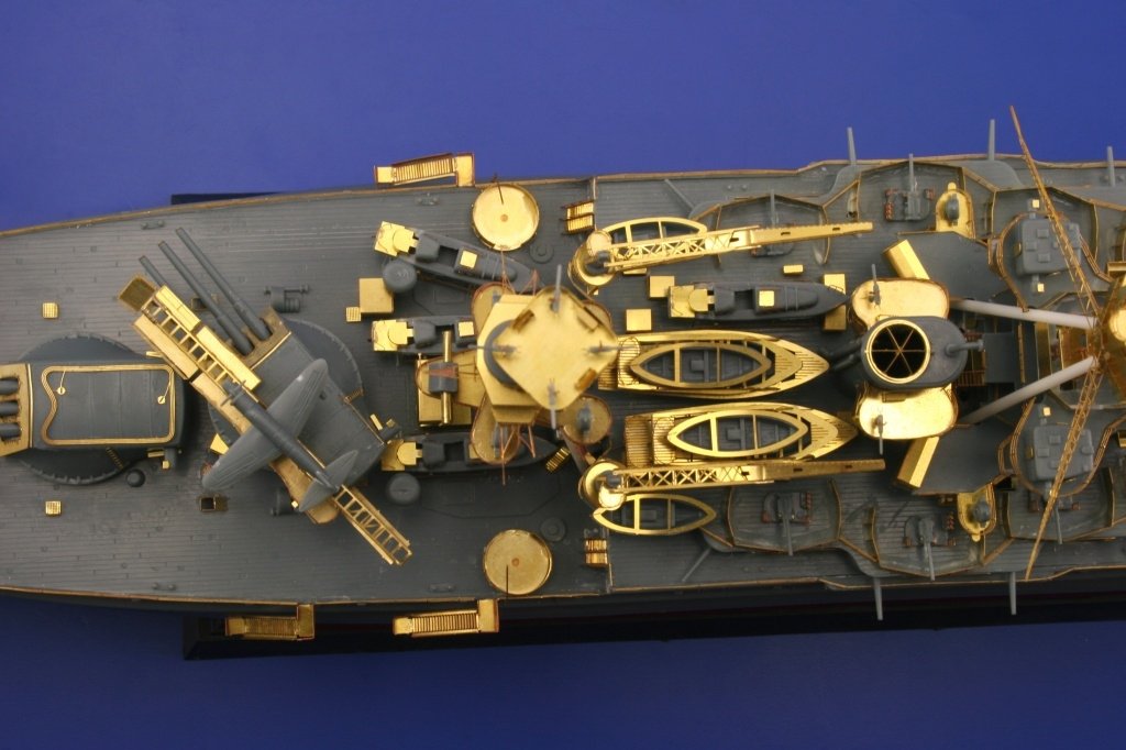 Eduard 53016 USS Arizona MINI MODÈLE DE HOBBY 1/350 – immagine 9