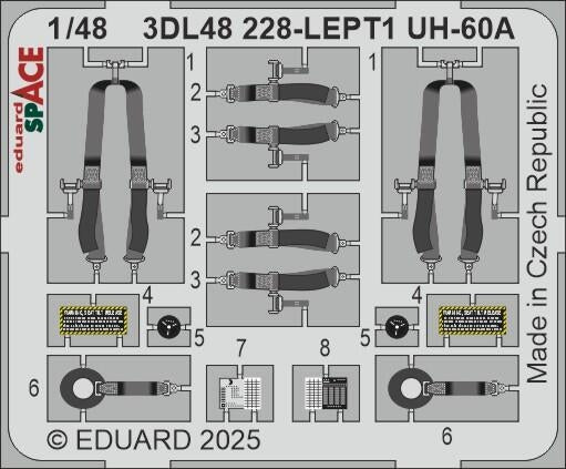 Eduard 3DL48228 UH-60A SPACE ICM 1/48 – Bild 3