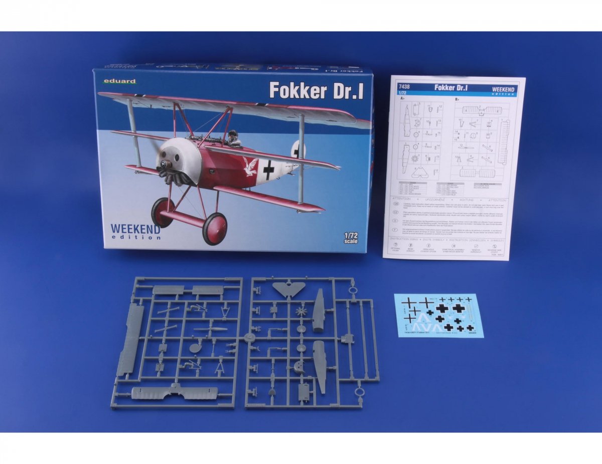 Eduard 7438 Fokker Dr. I 1/72 – Bild 2