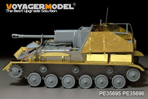 Garde-boues de canon automoteurs russes SU-76 de la Seconde Guerre mondiale, modèle Voyager PE35696, pour MiniArt 35053 au 1/35  – image 3