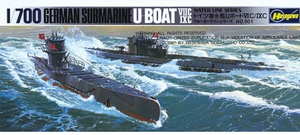 Hasegawa WL901 SOUS-MARIN U BOAT VIIC / IXC 1/700