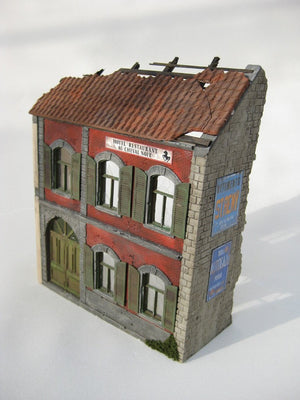 RT-Diorama 35007 Tuiles de toit avec cheminée 1/35 – image 5