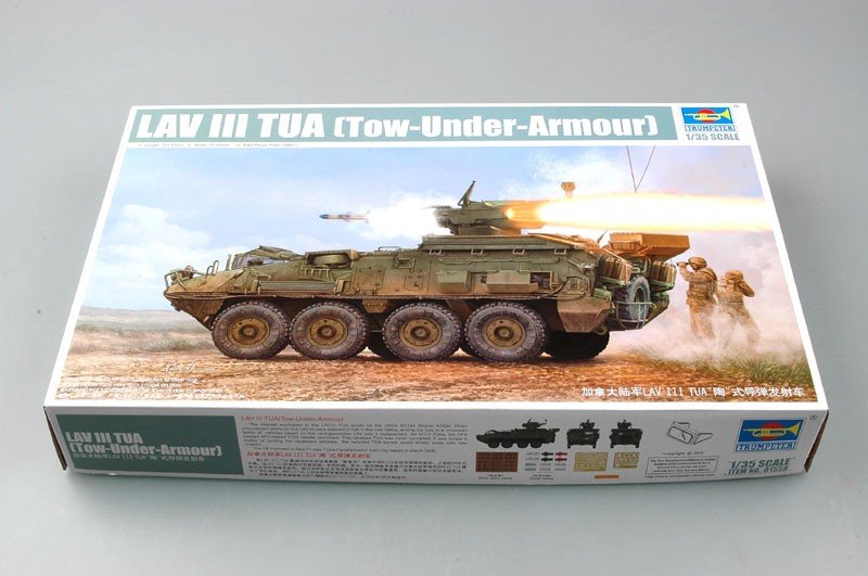 Trumpeter 01558 LAV III TUA (Tow-Under Armour) (1/35) – image 2