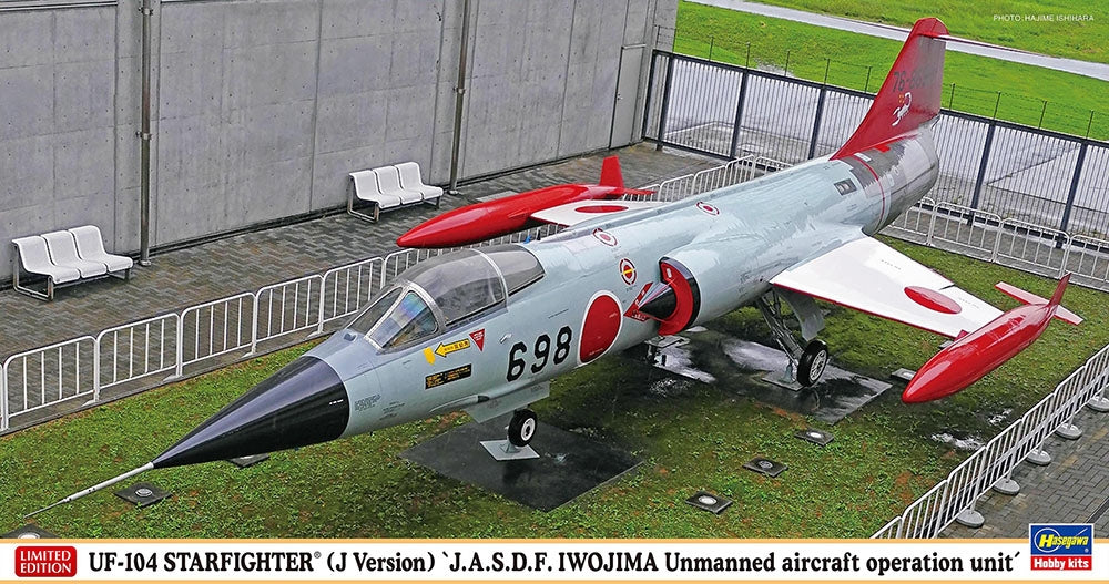 Hasegawa 07527 UF-104 STARFIGHTER (Version J) JASDF IWOJIMA Unité d'opération d'aéronef sans pilote 1/48