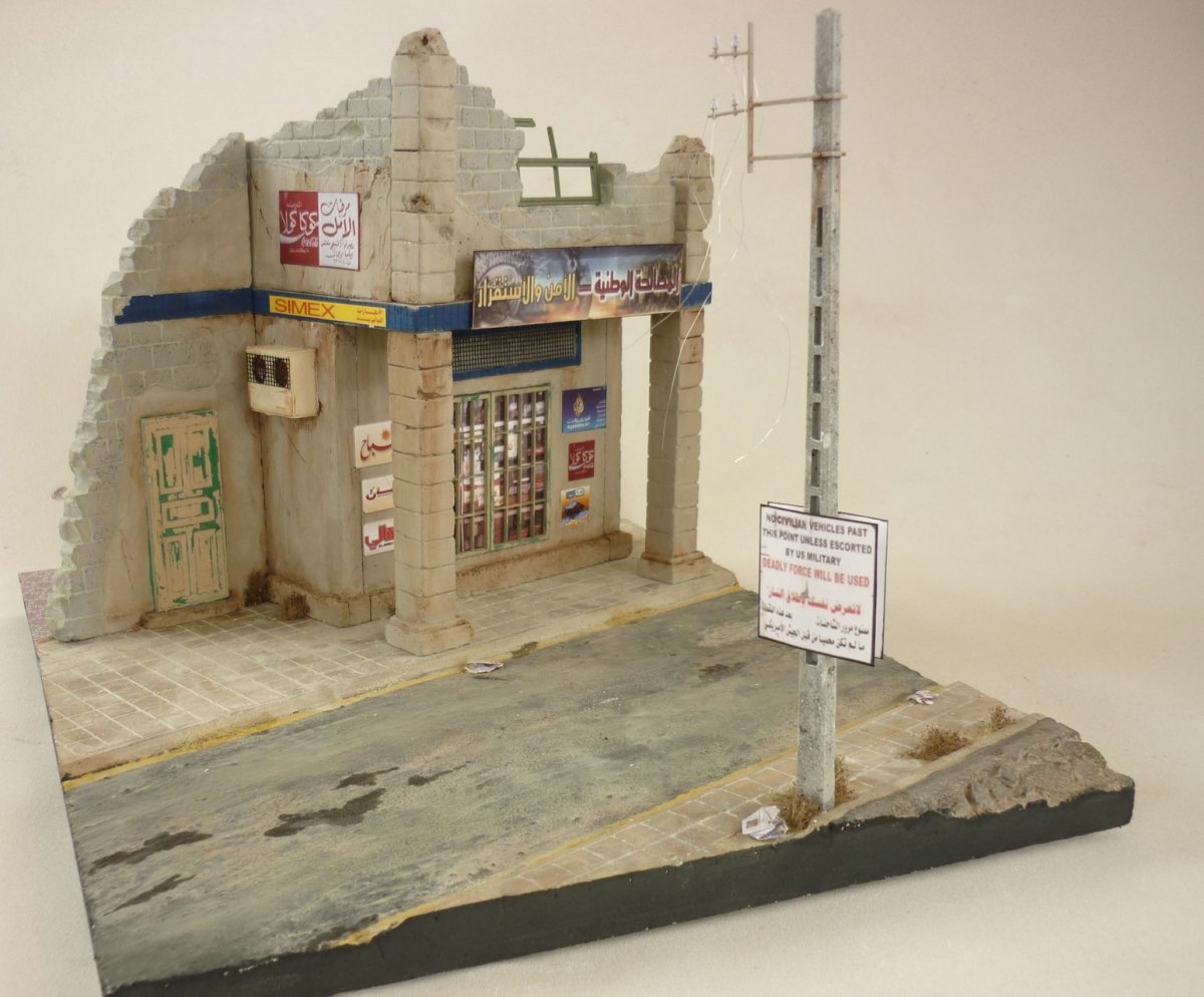 RT-Diorama 35271 Socle de diorama : « Rues de Bagdad » 1/35 – image 5