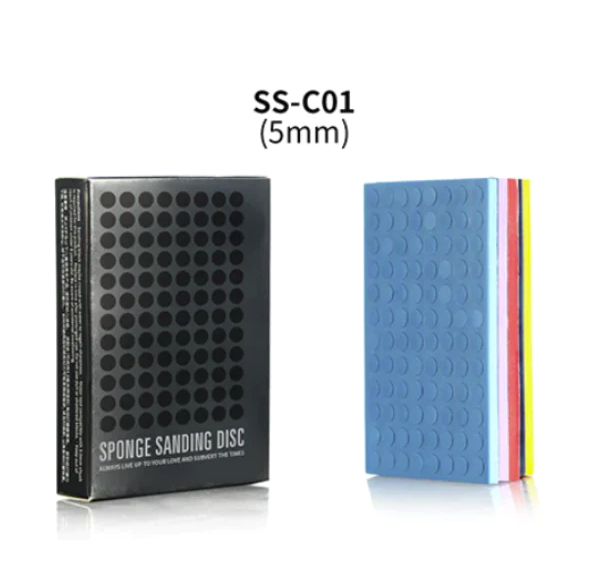 Disque de ponçage éponge auto-adhésif DSPIAE SS-C01-400 5 mm n° 400 