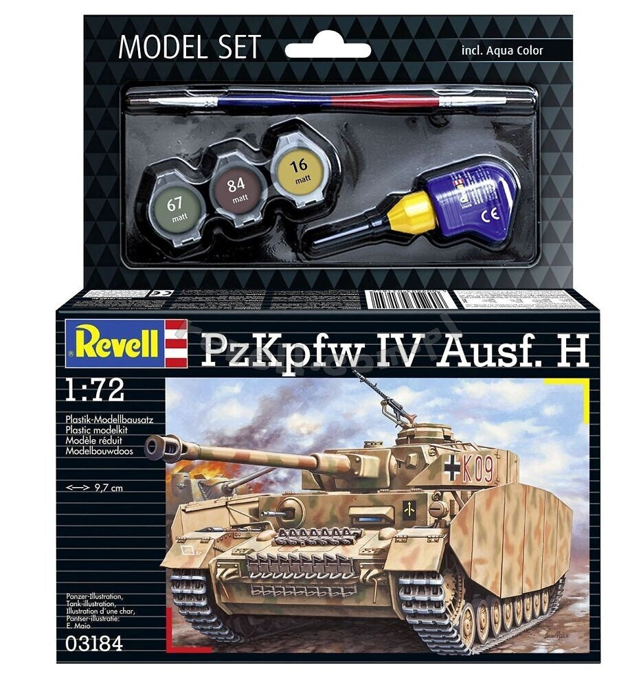 Revell 63184 PzKpfw. IV Ausf.H - coffret de maquettes 1/72