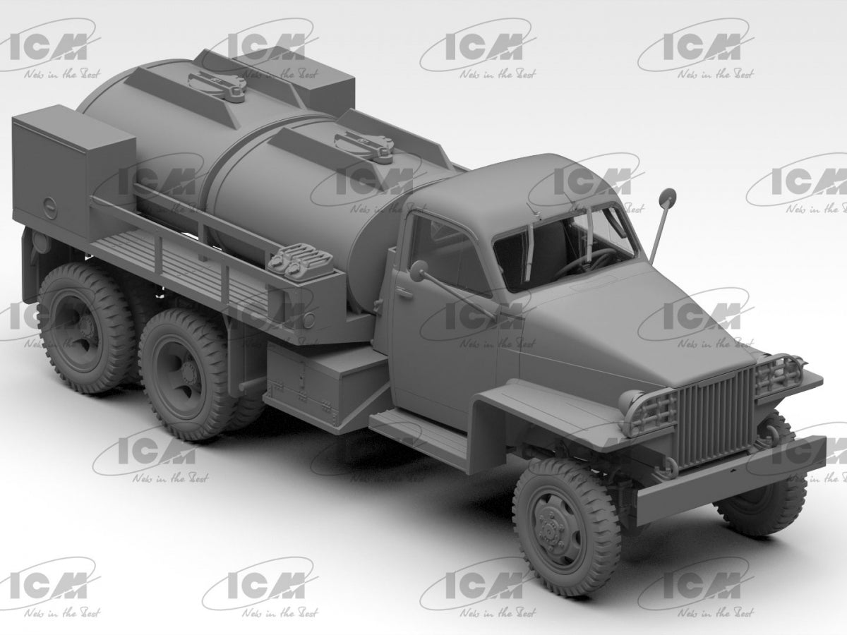 ICM 35492 Studebaker US6-U5 Camion-citerne à essence américain de la Seconde Guerre mondiale, échelle 1/35 – image 2