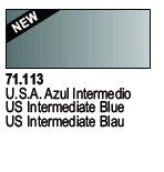 Vallejo 71113 Bleu intermédiaire américain 