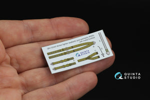 Quinta Studio QR+32045 Ceintures de sécurité pour avions de chasse britanniques, avant-guerre/début de la Seconde Guerre mondiale (avec boucles métalliques) (Tous les kits) 1/32  – Bild 8