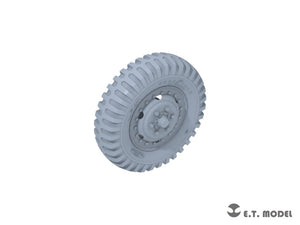 ET Model P35-150 USArmy M8/M20 Voiture blindée légère Roues affaissées pour maquette TAMIYA 1/35 – image 2