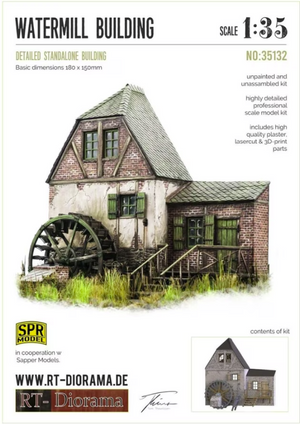 RT-Diorama 35132 Bâtiment du moulin à eau 1/35 – image 2