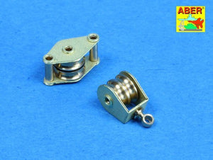 Aber R-09n All-purpose double Pulley x2 pcs. – zdjęcie 3
