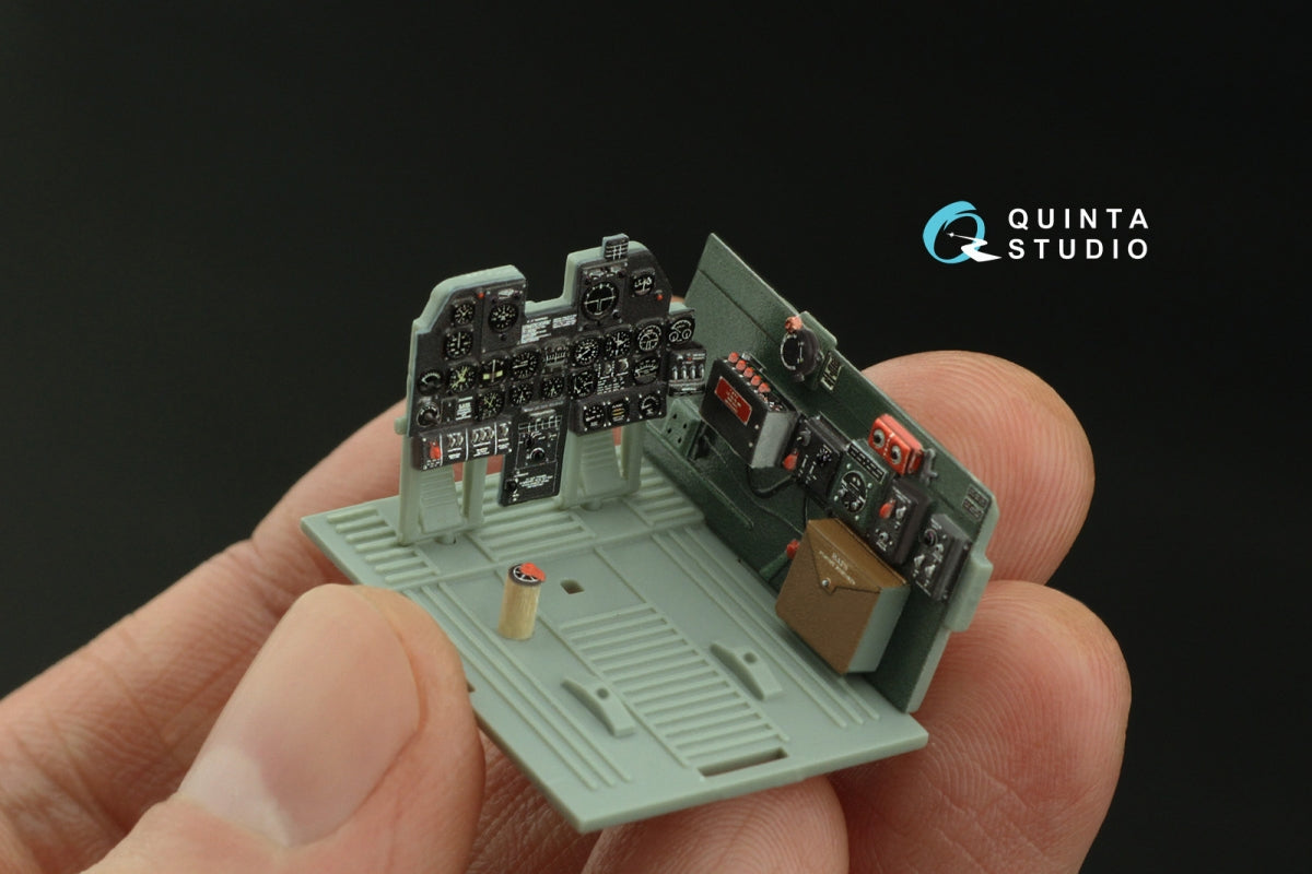 Quinta Studio QD48442 P-47N Thunderbolt Intérieur coloré imprimé en 3D sur papier décalcomanie (Academy) 1/48 – image 10