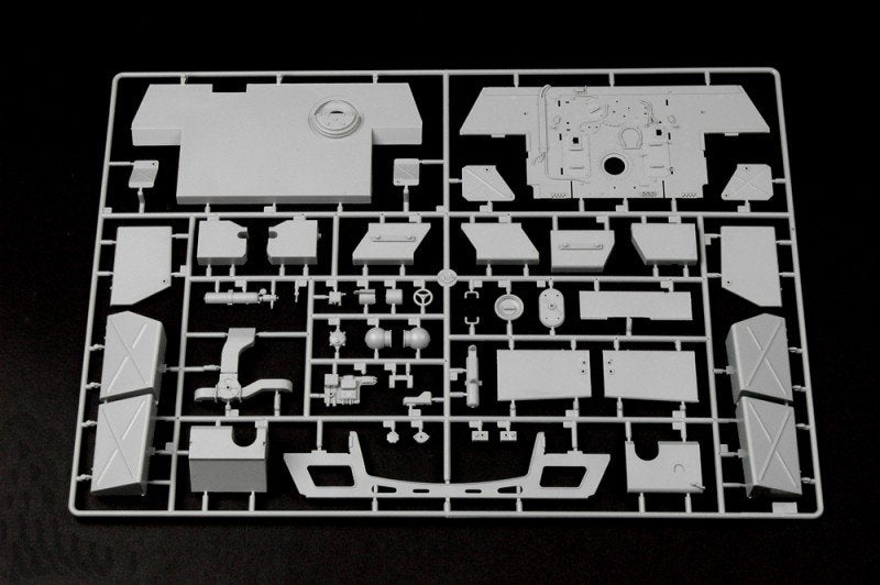 Trumpeter 00910 Kingtiger allemand 2en1 (tourelle Henschel tourelle Porsche) 1/16 – Bild 15