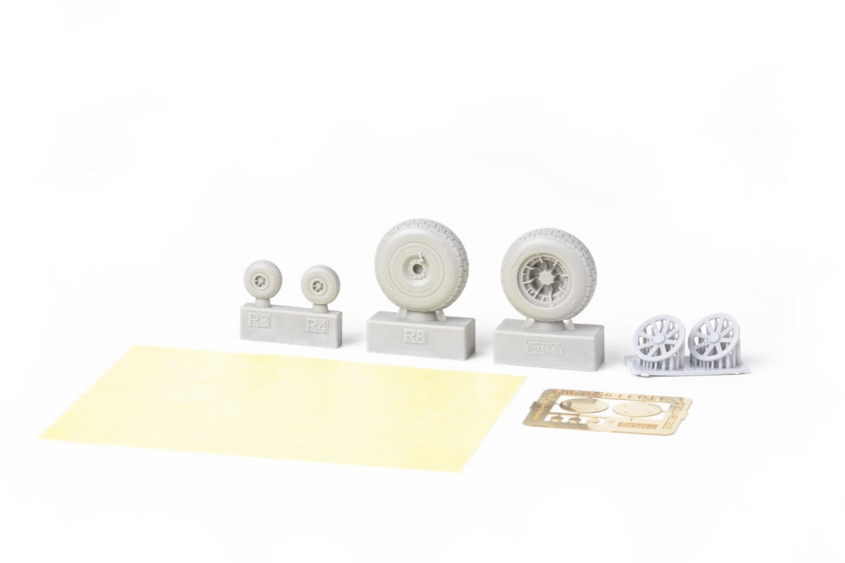 Roues Eduard 6481059 P-40E à bande de roulement à blocs Eduard 1/48