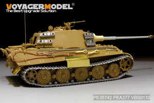 Maquette Voyager PEA377 Schürzen du Tigre royal allemand de la Seconde Guerre mondiale pour Tamiya 1/35 – image 2