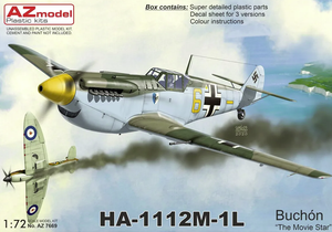 Maquette AZ AZ7669 HA-1112M-1L Buchón « La Star de Cinéma » 1/72