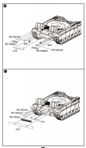 Modelcollect UA72193 Soviet T-80 Main Battle Tank 1970S-1990S N in1 1/72 – zdjęcie 21
