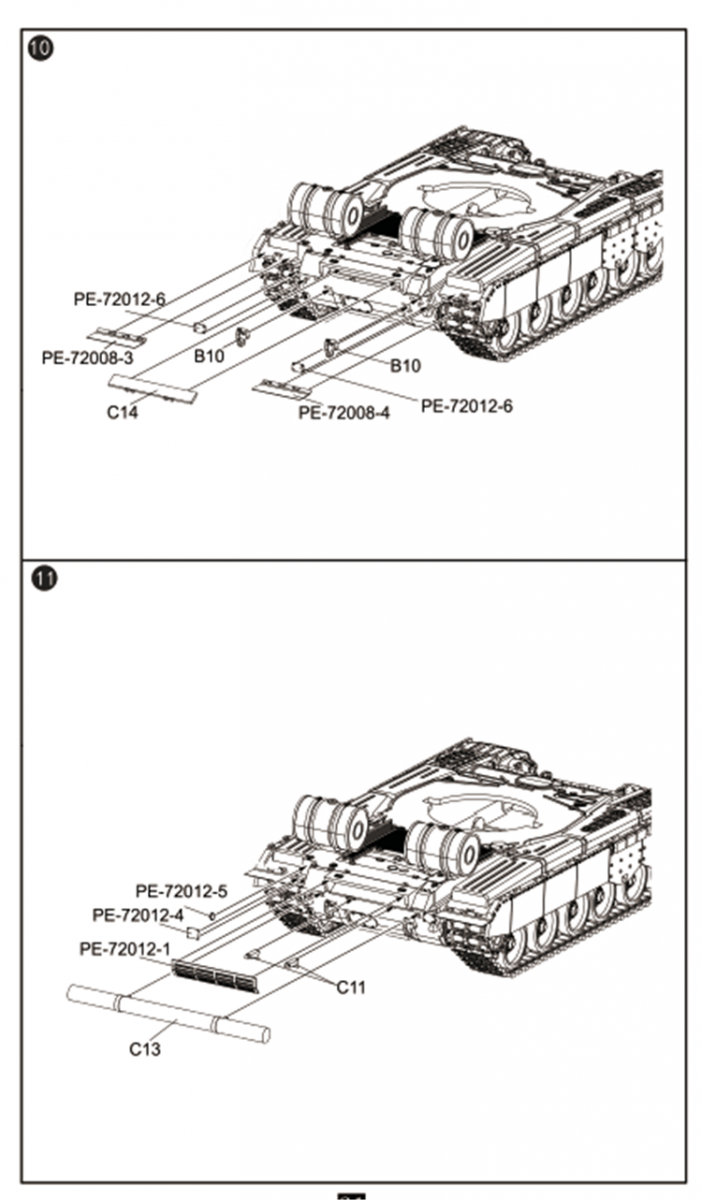Modelcollect UA72193 Soviet T-80 Main Battle Tank 1970S-1990S N in1 1/72 – zdjęcie 21