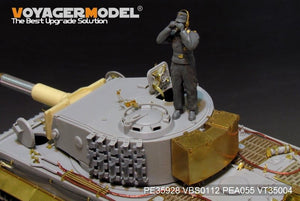 Maquette Voyager PE35928 Char Tiger I allemand de la Seconde Guerre mondiale, production tardive, pour TRUMPETER 09540, échelle 1/35 – immagine 14