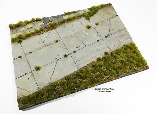 Eureka XXL EDB-3505 Route d&amp;#39;accès à un terrain d&amp;#39;entraînement militaire n° 2 (1/35)
