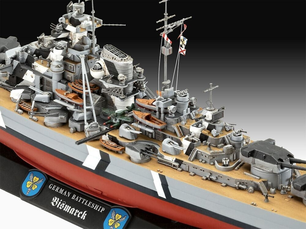 Coffret cadeau Revell 05637 - Le légendaire Bismarck 1/700 – imagen 7