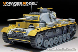 Maquette Voyager PE35862, char allemand Pz.KPfw.III Ausf.L de base de la Seconde Guerre mondiale, pour DRAGON 6387 au 1/35 – image 11