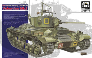 AFV Club 35178 Char d&amp;#39;infanterie britannique Mk.III Valentine Mk.I (1/35)
