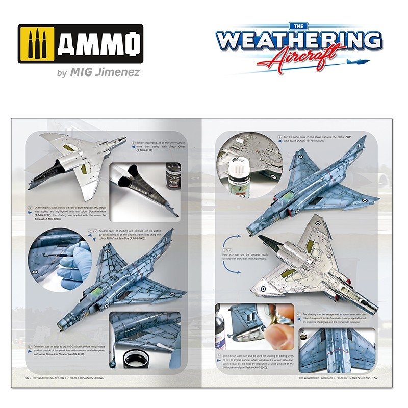 Ammo of Mig 5222 The Weathering Aircraft N 22. HIGHLIGHTS AND SHADOWS (English) – imagen 7