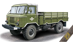 ACE 72186 GAZ-66B Camion soviétique 4x4 2t pour forces aéroportées 1/72