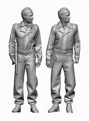 Glowel Miniatures 35042 WSS tank crew 1944-45 1/35 – zdjęcie 2
