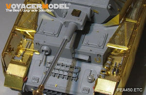 Voyager modèle PEA450 WWII allemand Pz.Kpfw.IV Ausf.J &amp;quot;Thoma Shields&amp;quot; treillis métallique schürzen (dernière production) (POUR Boder 35008) 1/35 – imagen 11