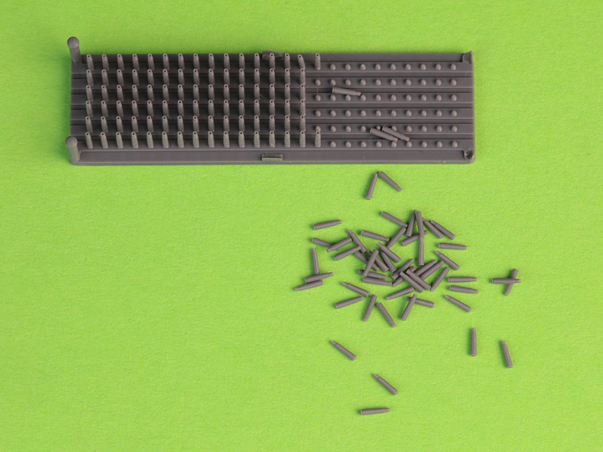 Connecteurs de cartouchière et étuis vides Master GM-35-066 pour fusil Browning M2 calibre .50 (150 pièces + 150 pièces) 1/35 – image 4