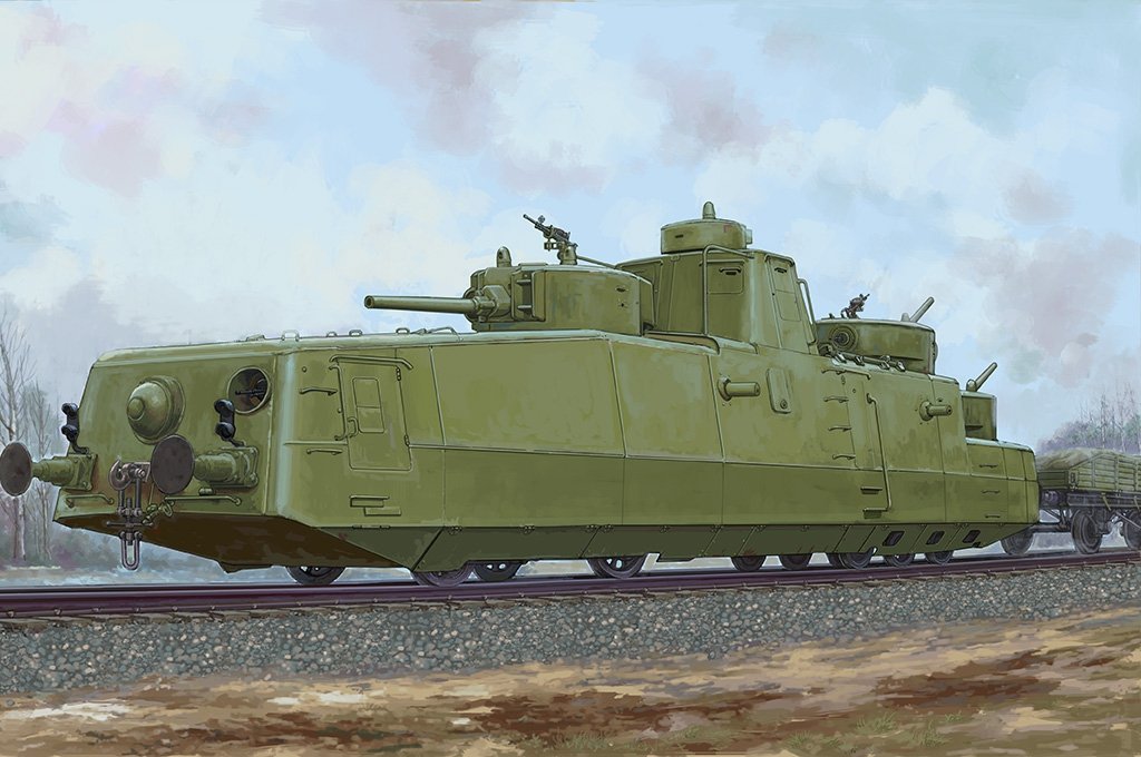 Hobby Boss 85514 Train blindé soviétique MBV-2 (1/35)