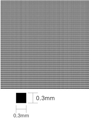 KA Models KA-00002 Maille à motif carré B 0,3 mm x 0,3 mm – immagine 5