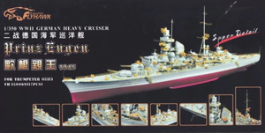 Flyhawk FH350069 Croiseur lourd allemand Prinz Eugen 1945 - Kit de super détails (pour Trumpeter 05313) 1/350
