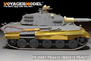 Maquette Voyager PE35957 Char King Tiger allemand de la Seconde Guerre mondiale (tourelle Hensehel) pour HOBBYBOSS 84533 1/35 – image 19