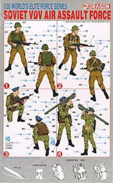 Dragon 3003 Soviet VDV Air Assault Force 1/35 – zdjęcie 2