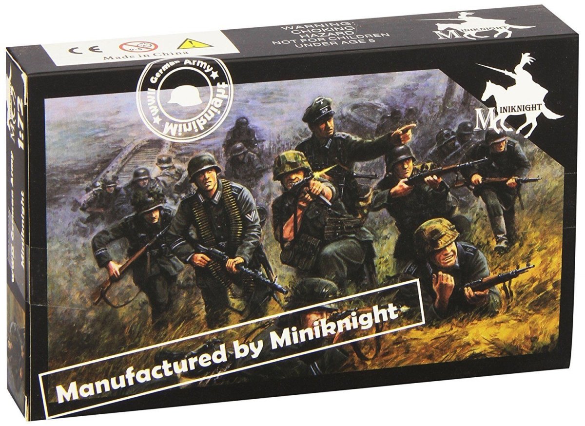 Caesar Miniatures HB07 Armée allemande de la Seconde Guerre mondiale - Équipe de combat (1/72)