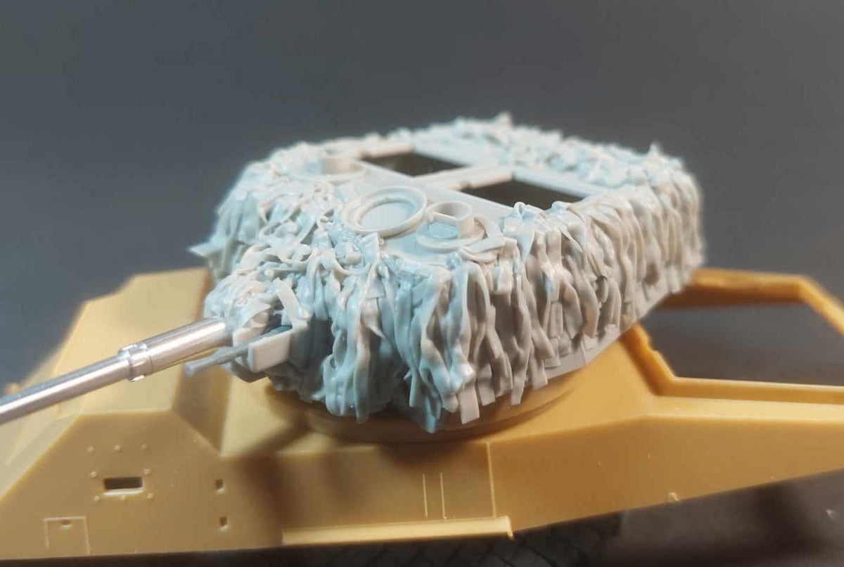 Panzer Art RE35-800 AC Humber Mk IV tourelle avec filet hessois 1/35 – Bild 3