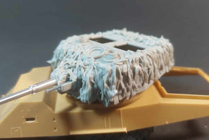Panzer Art RE35-800 AC Humber Mk IV tourelle avec filet hessois 1/35 – Bild 3