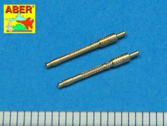 Aber A48 005 Ensemble de 2 canons pour mitrailleuses d&amp;#39;avion allemandes de 13 mm MG 131 (type ancien) (1/48) – image 5