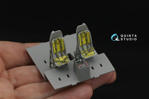 Intérieur imprimé en 3D et coloré sur papier décalcomanie pour Boeing B-17G (Question QD48561 de Quinta Studio, HK Models), échelle 1/48 – image 10