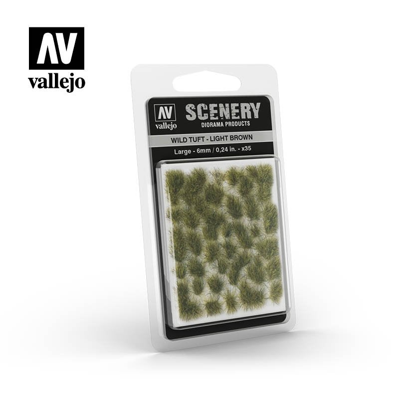 Vallejo Scenery SC418 Touffe sauvage – Brun clair