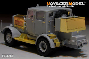 Maquette Voyager PE35788 Voiture militaire Hanomag SS100 de la Seconde Guerre mondiale pour TAKOM 2068 et 2110, échelle 1/35 – image 8