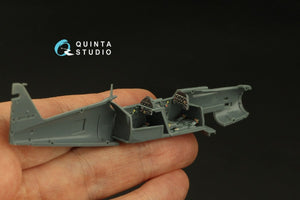Intérieur imprimé en 3D et coloré sur papier décalcomanie (Eduard) Quinta Studio QD72064 Avia CS-199, échelle 1/72 – immagine 5