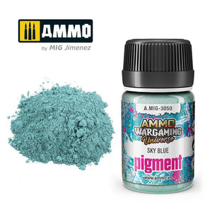 AMMO par Mig Jimenez 3050 Pigment Bleu Ciel 35ml